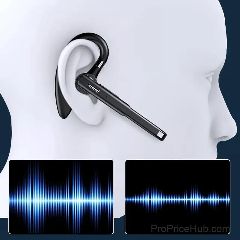 Business Wireless Bluetooth Earphone with Charging Case - View 5