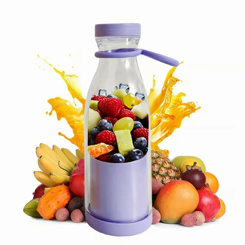 Portable Juicer Blender for Fresh Juice, Rose - View 4