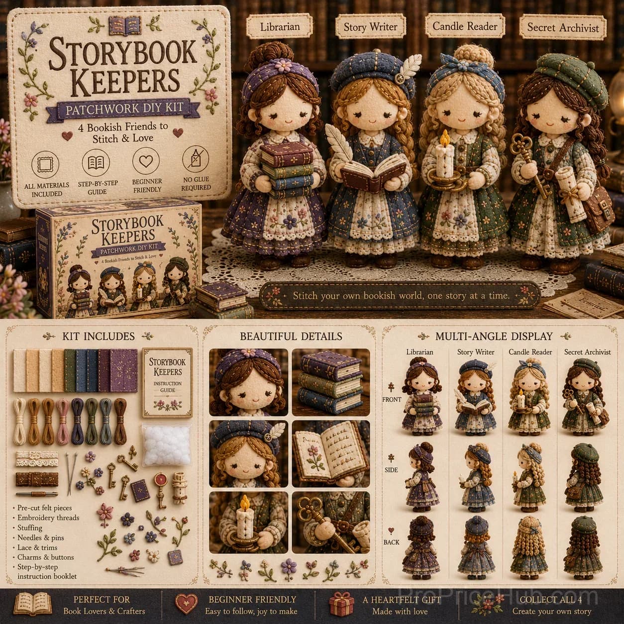 Patchwork DIY Home Decor Kit Series - Tiny Worlds Collection - View 4