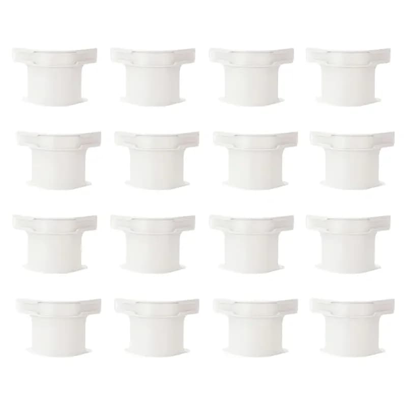 Bed Sheet and Cover Fastener Set, 8-Piece, White - View 3