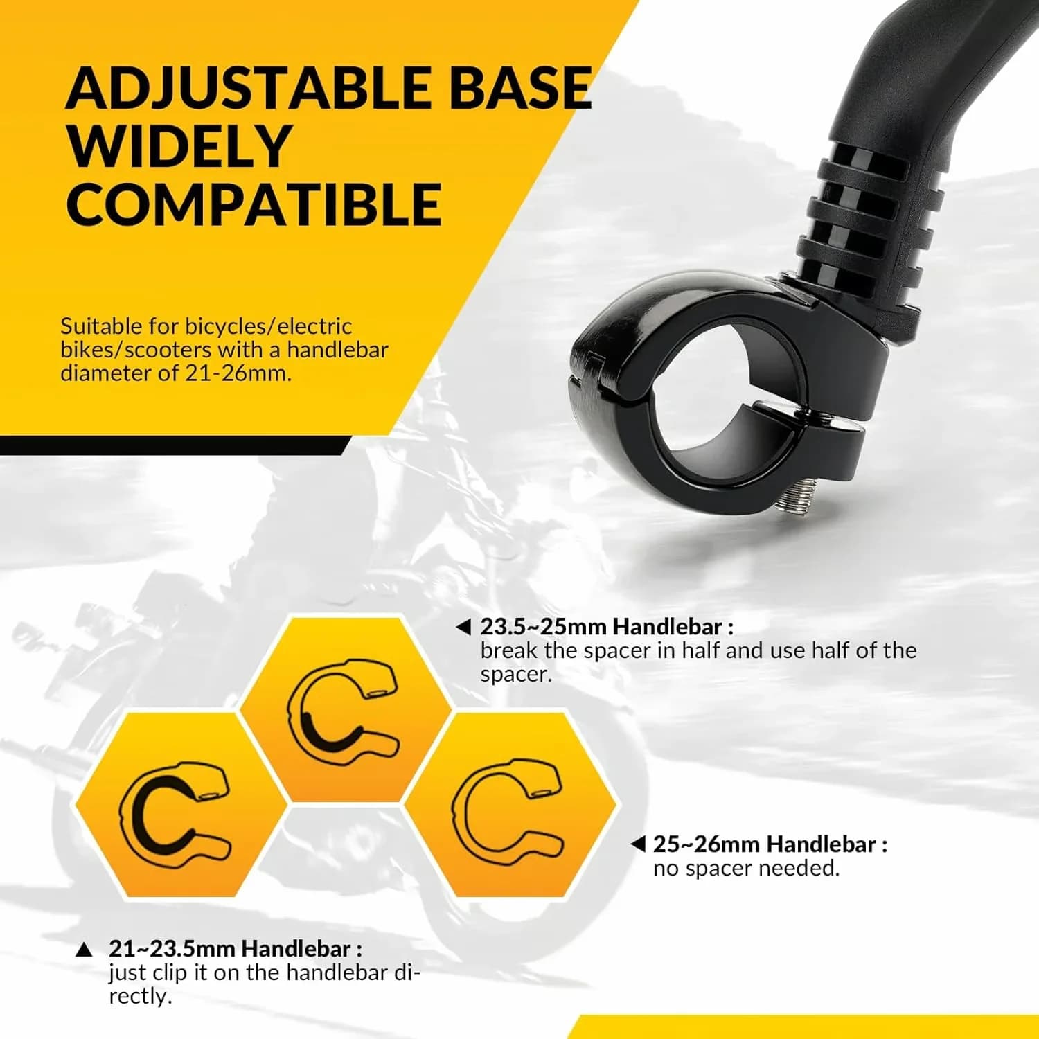 Bike Mirror for Left Side - Vehicle Accessory - View 8