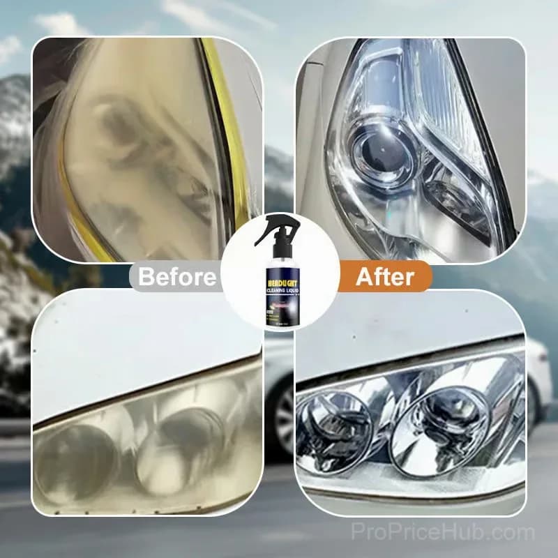 Car Headlight Cleaning and Restoration Agent - View 4