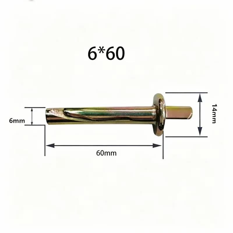 6×40 Hammer Drill Bits for Concrete and Brick, 10-Pack - View 10