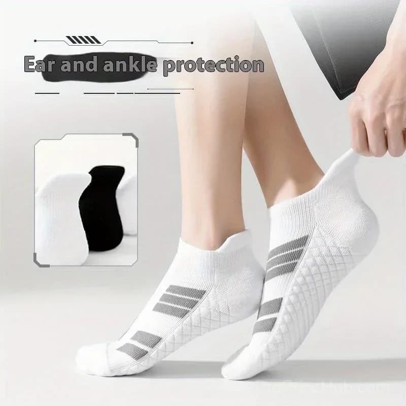 Unisex Low-Cut No-Show Sports Socks - View 2