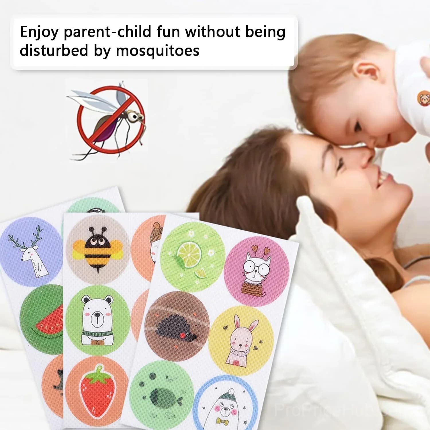 Mosquito Repellent Patches for Kids & Adults – 12-Hour, 1 Sheet - View 6