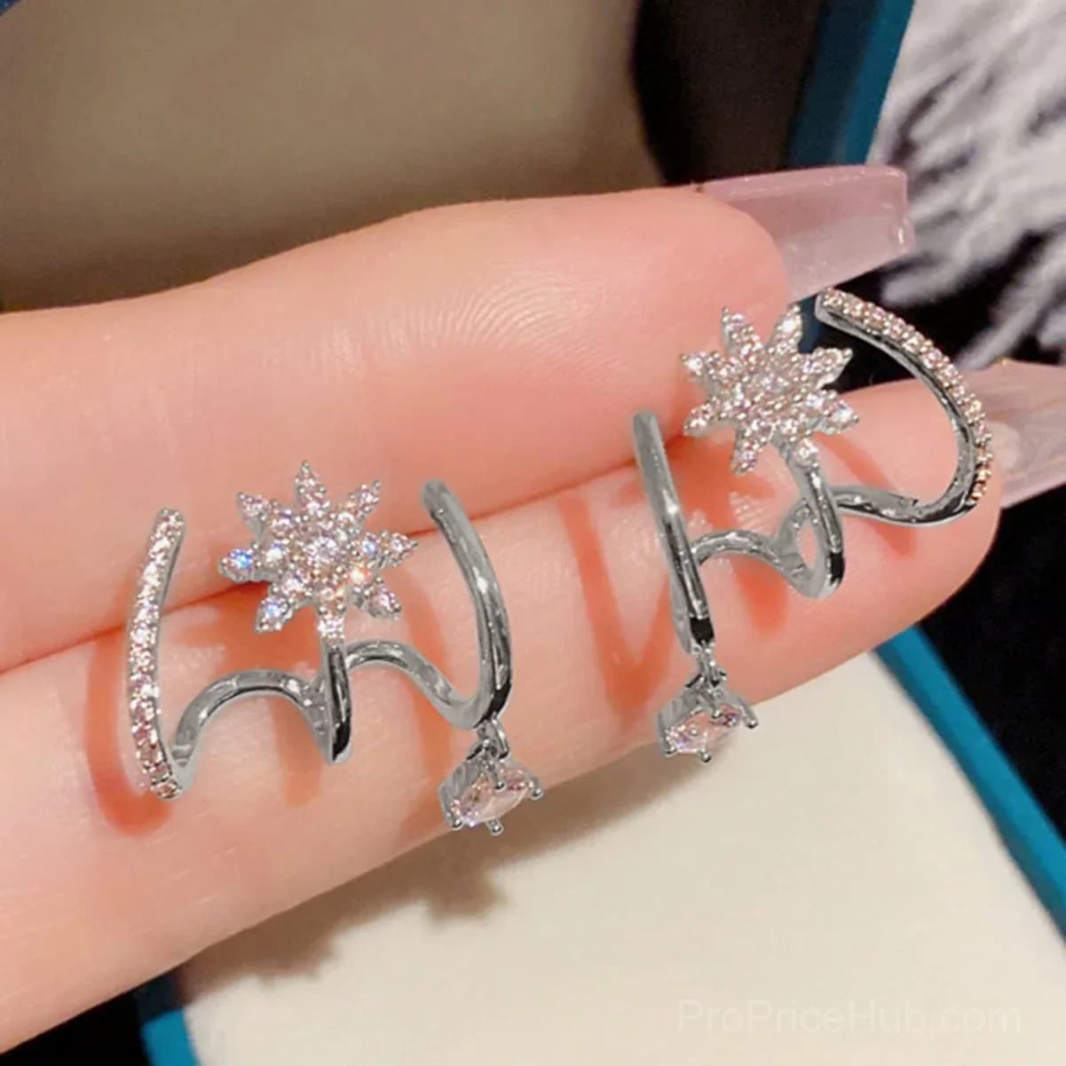 Sparkling Claw Earrings for Women - Upgraded New Style - View 10