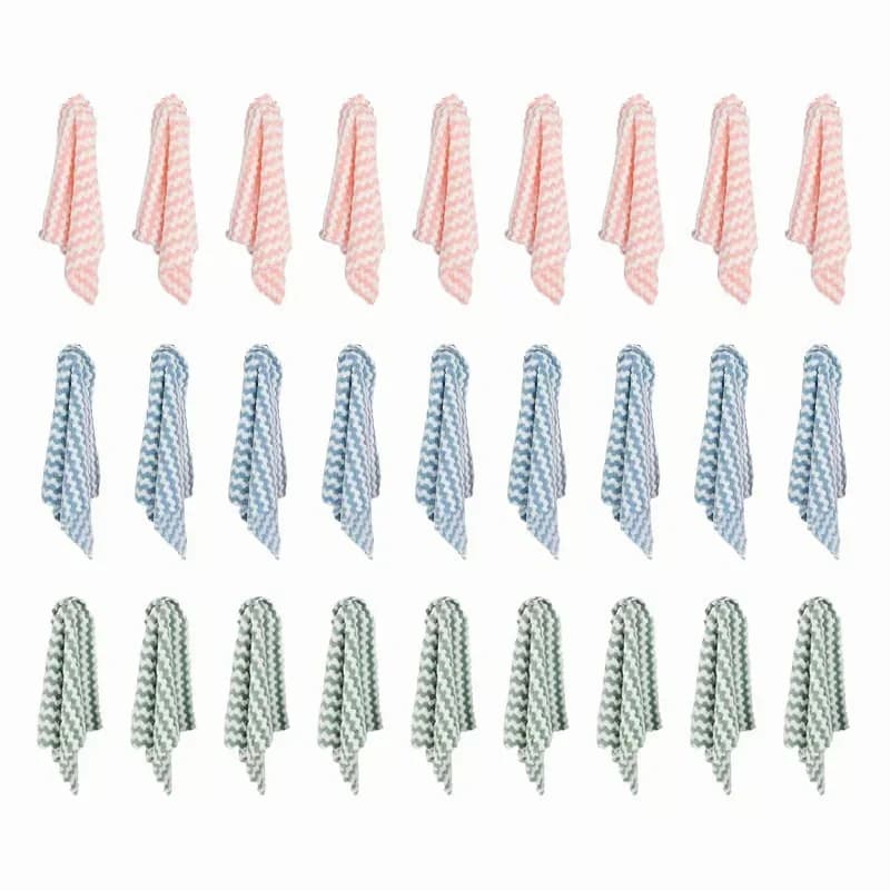 Microfiber Cleaning Rags, 3-Pack, Random Colors - View 13