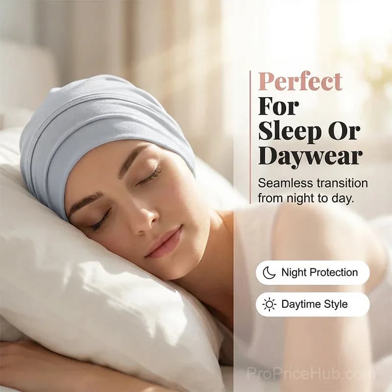 Soft Stretch Turban Cap for Women - View 8