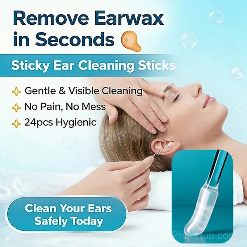 Sticky Ear Cleaning Sticks for Gentle Ear Care - View 4