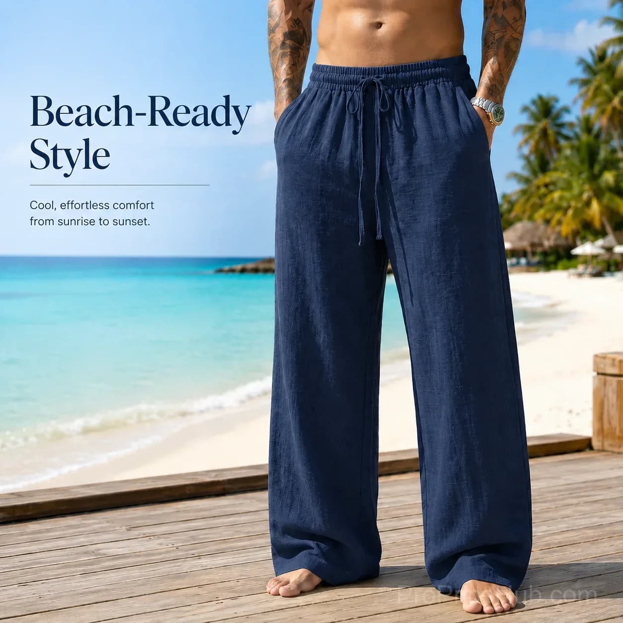 Cool & Breathable Summer Pants - View 7
