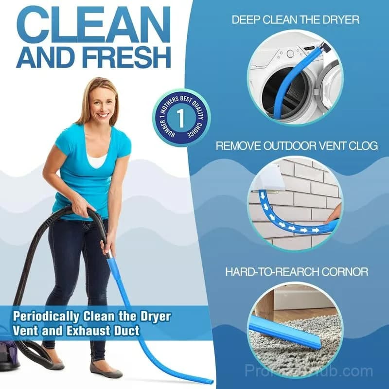 Dryer Vent Cleaner Kit, 1-Pack - View 3