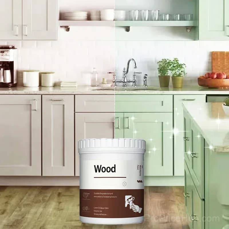 Water-Based Furniture Paint for Restoration, White, 500g - View 9