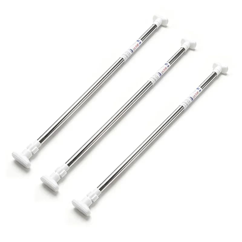 Telescopic Clothing Hanger Rod, 1-Piece - View 3