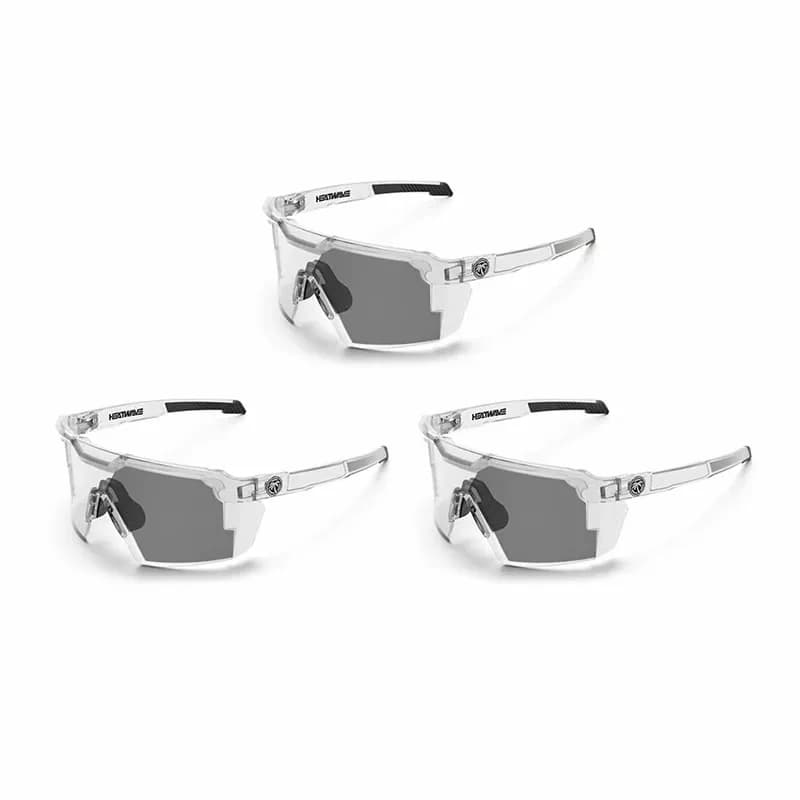 Polarized Photochromic Cycling Sunglasses, Clear Lens - View 8