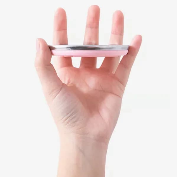 270ML Foldable Silicone Travel Cup, Anti-Scald Camping Mug, Pink - View 9