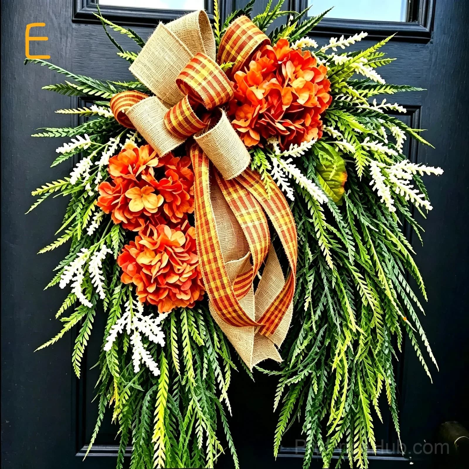 Handcrafted Hydrangea Wreath – All-Season Front Door Decor - View 13