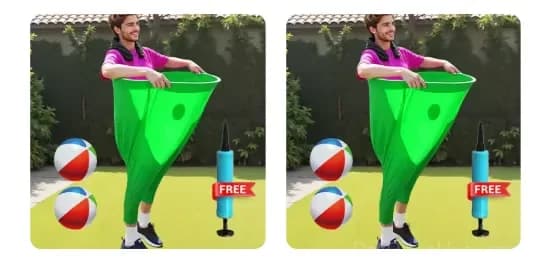Granny Pants Toss Lawn Game Kit, Blue, 1 Set - View 19