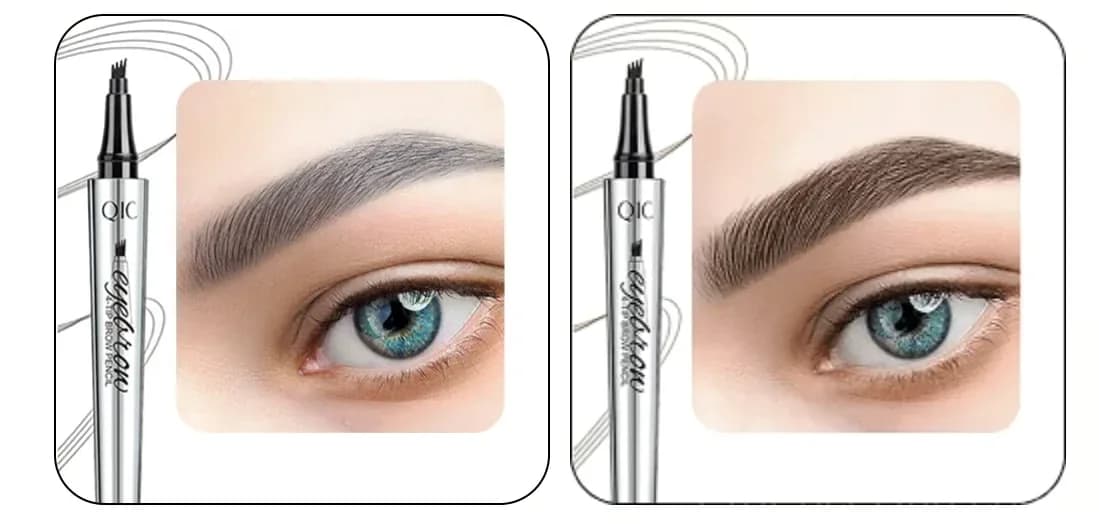 3D Waterproof Eyebrow Pencil, Light Brown, 2-Pack - View 54