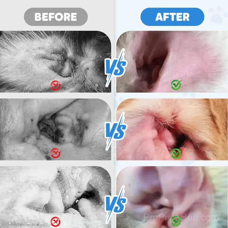 Pet Ear Cleaner with Aloe for Dogs & Cats, 120ml - View 4