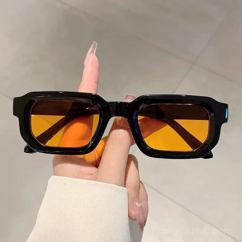6-Pack Vintage Rectangle Sunglasses for Men & Women - UV400 Protection - View 7