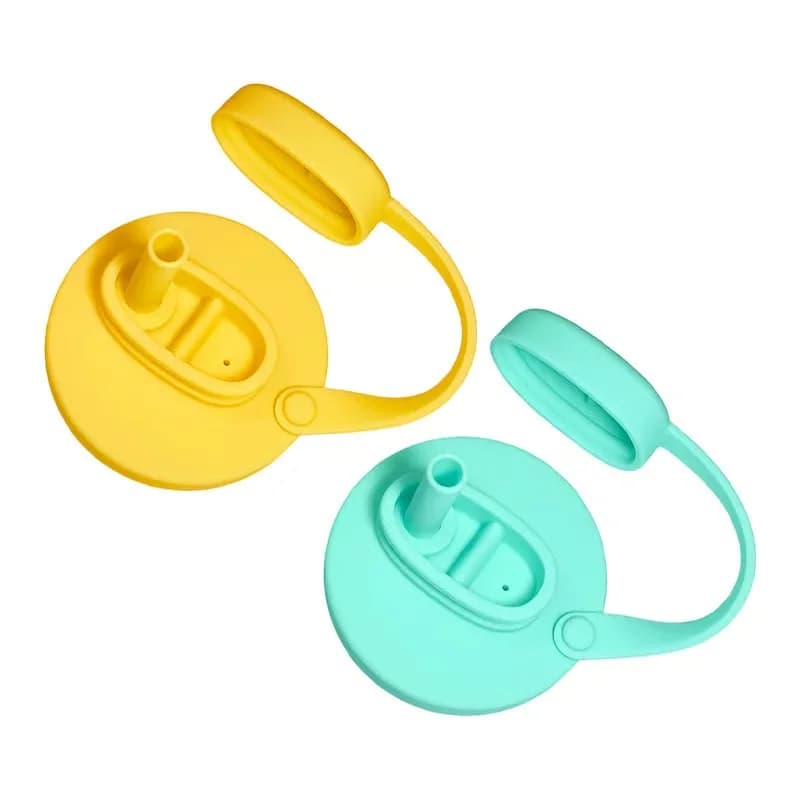 Pink Silicone Soda Can Lid Cover Without Straw Brush - View 26