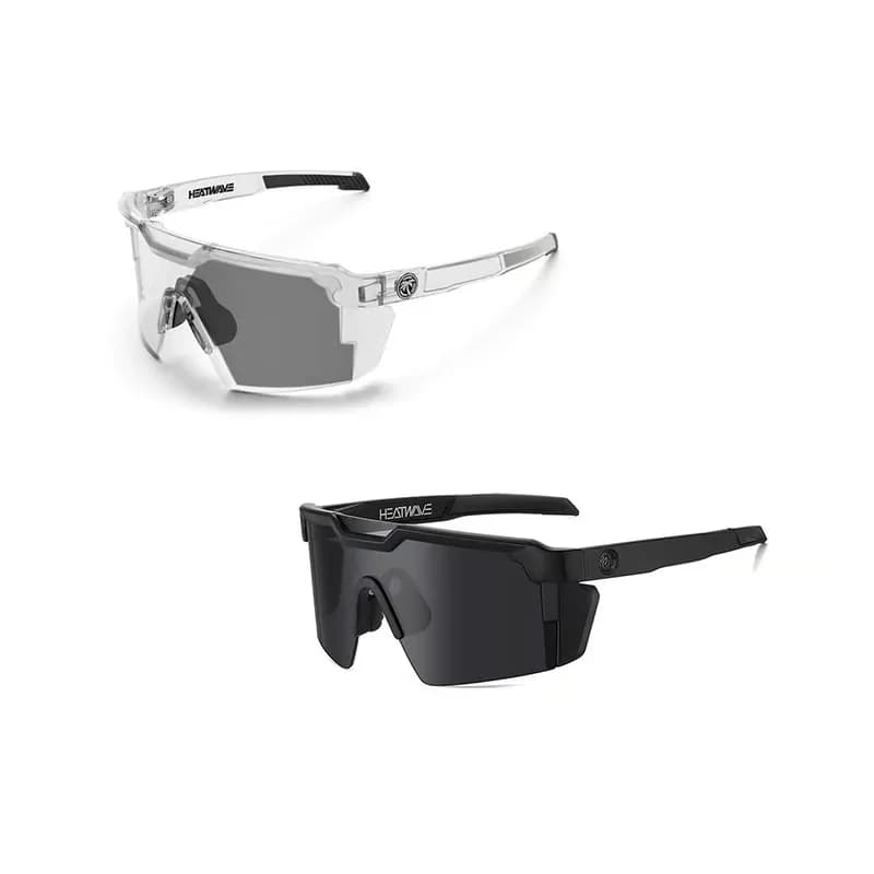 Polarized Photochromic Cycling Sunglasses, Clear Lens - View 6