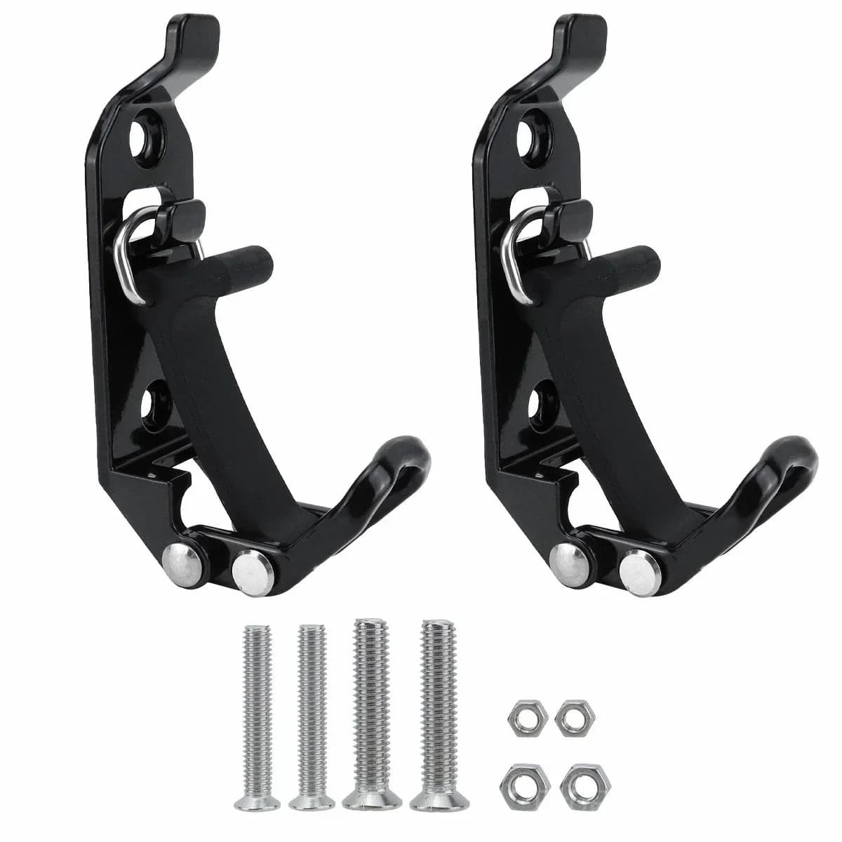 Heavy Duty Metal and Rubber Shovel Mount Kit for Garage Storage - View 12