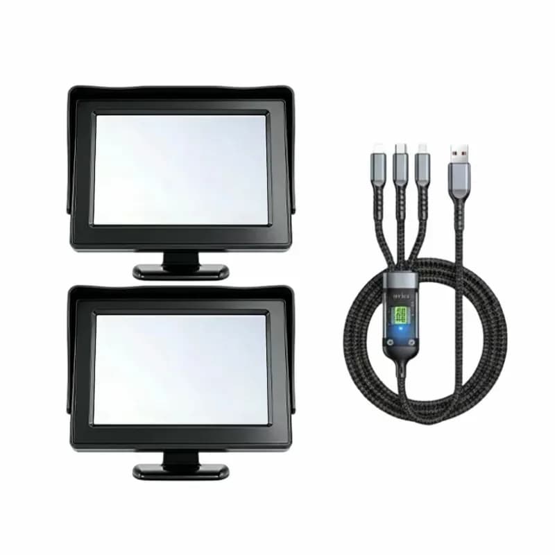 4.3-Inch HD Car Entertainment Display Monitor - View 12