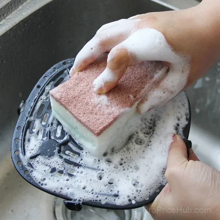 3-Color Square High-Foaming Seaweed Dish Sponge - View 3