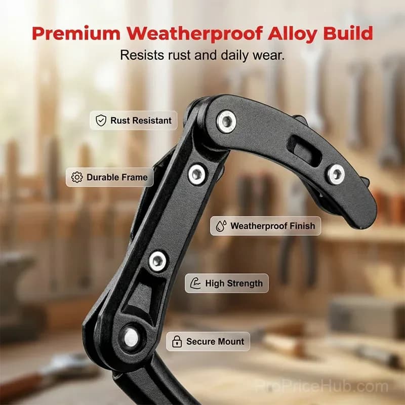 Universal Adjustable Aluminum Alloy Bicycle Side Kickstand - View 7