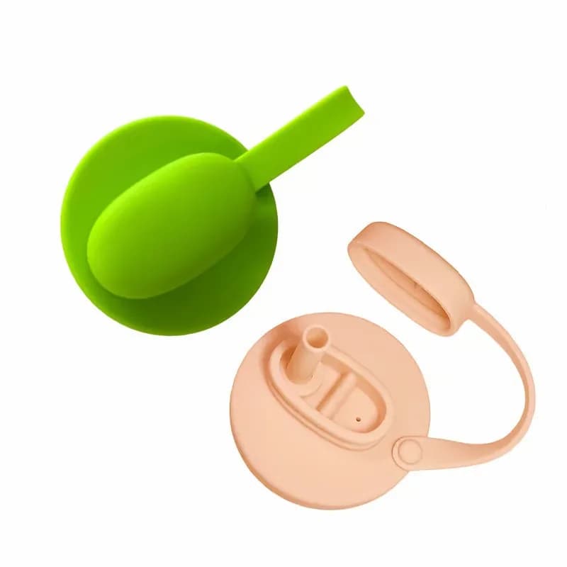 Pink Silicone Soda Can Lid Cover Without Straw Brush - View 20