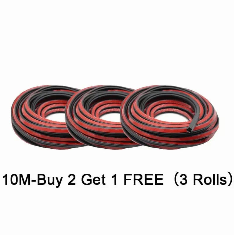 5M Car Rubber Seal Strip for Noise Reduction and Dust Proofing - View 13