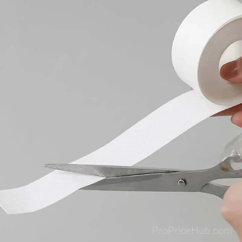 Invisible Disposable Collar & Cuff Liner Tape, White, 3m x 2.5cm - View 9