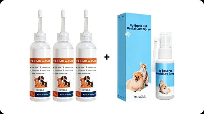 Pet Ear Cleaner with Aloe for Dogs & Cats, 120ml - View 13