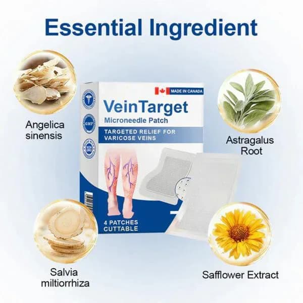 VeinTarget Microneedle Patch – Instant Relief & Long-Term Results - View 6