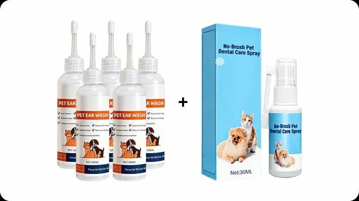 Pet Ear Cleaner with Aloe for Dogs & Cats, 120ml - View 14
