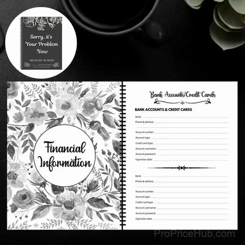Sh*t...I'm Dead! End of Life Planner, Single Copy - View 20