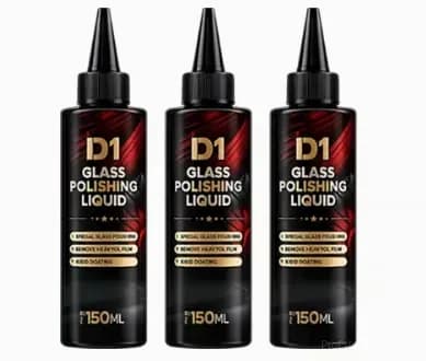 Auto Glass Scratch Care Polishing Fluid, 1 Bottle - View 10