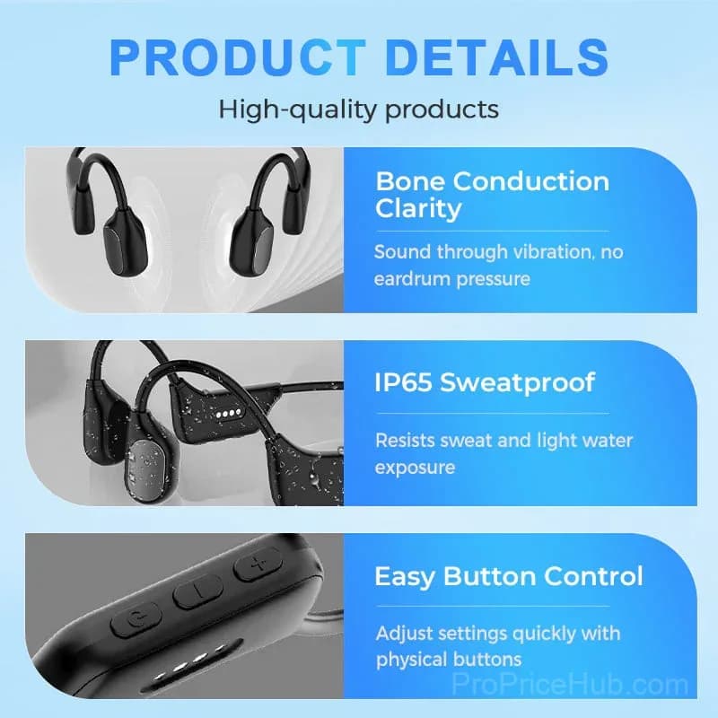 Smart Bone Conduction Hearing Earphones - View 10