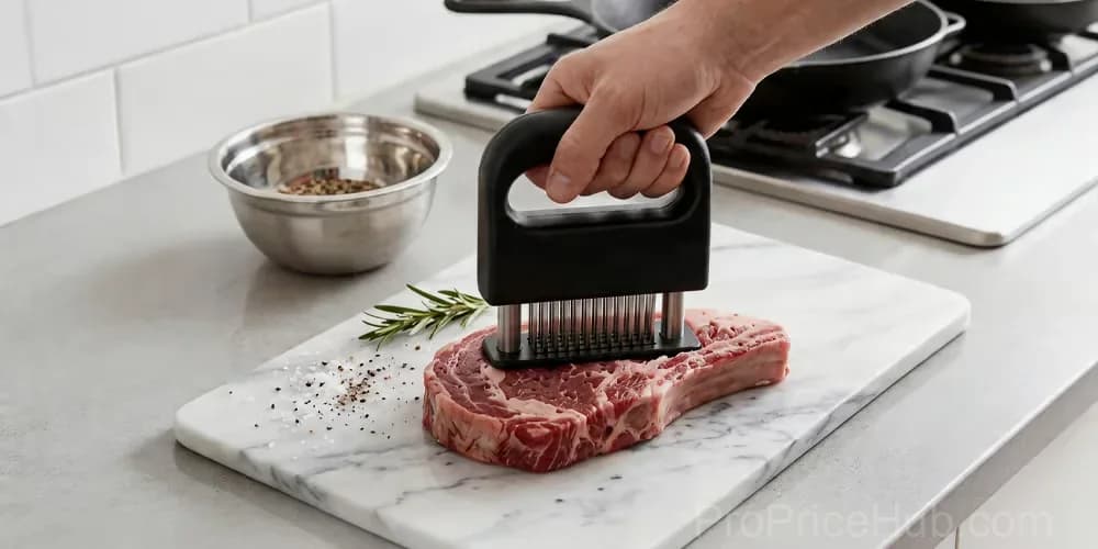 Portable 48-Pin Spring Meat Tenderizer for Kitchen - View 17
