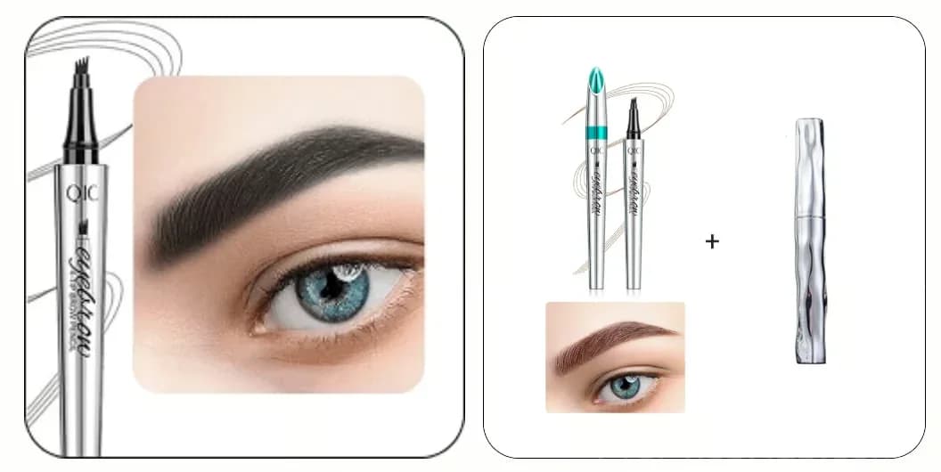 3D Waterproof Eyebrow Pencil, Light Brown, 2-Pack - View 50