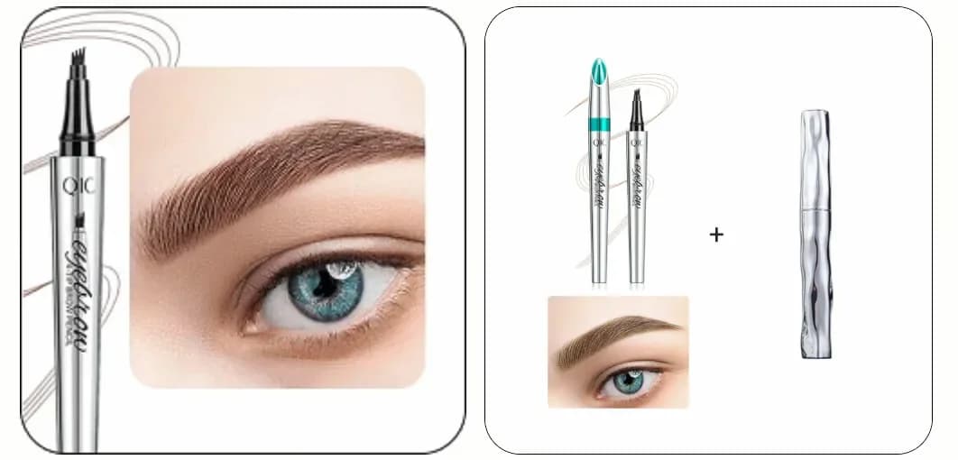 3D Waterproof Eyebrow Pencil, Light Brown, 2-Pack - View 38