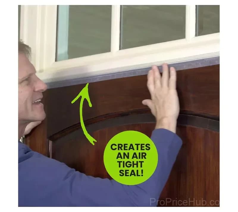 Translucent Weather Stripping Door Seal Strip, 5M/16.4 ft - View 5