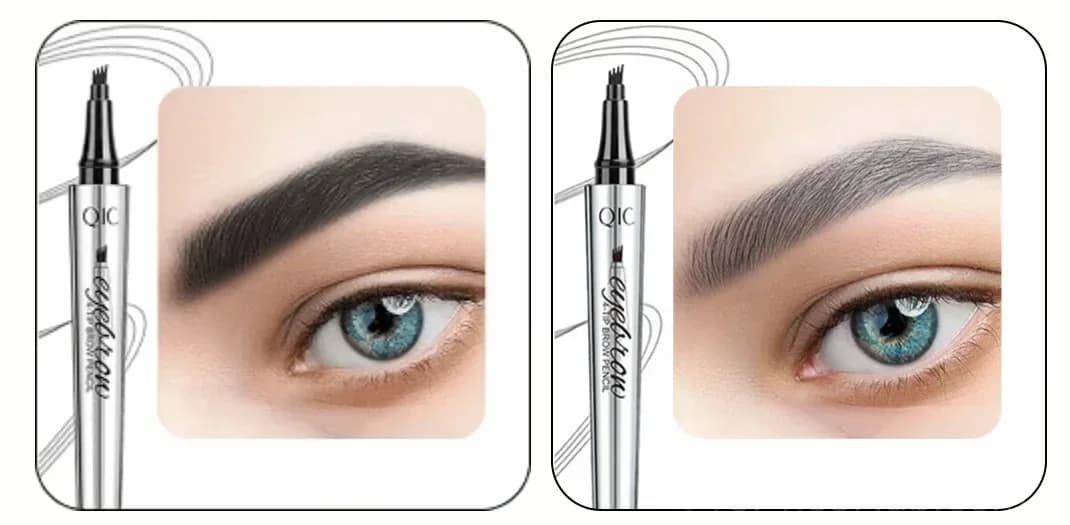 3D Waterproof Eyebrow Pencil, Light Brown, 2-Pack - View 47