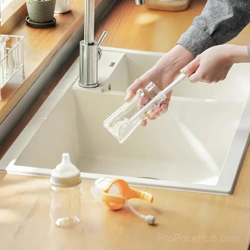 Soft Bristle Silicone Cup Cleaning Brush, 1 Pack - View 4