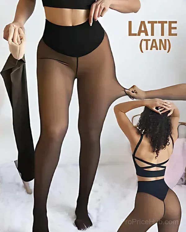 Viral One-Seam Shaping Fleece Leggings - View 7