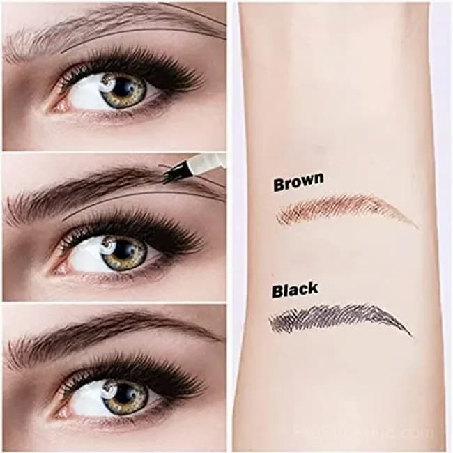 Waterproof Eyebrow Makeup, Chestnut Shade - View 11
