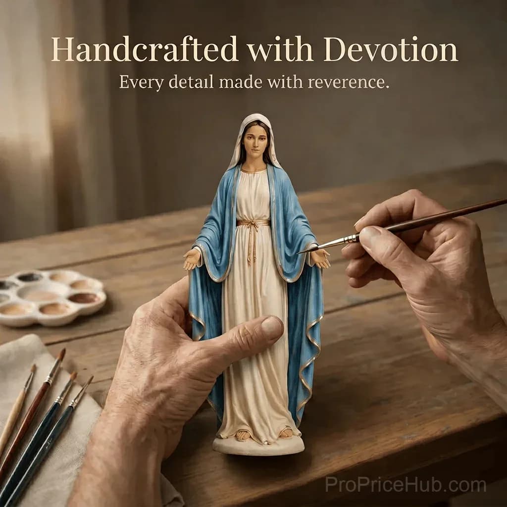 Limited Edition Virgin Mary Collectible Figure - Sacred Faith Keepsake - View 2