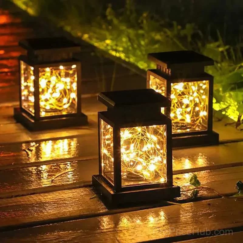 Outdoor Solar Decoration Light, Warm White, 1 Pack - View 7