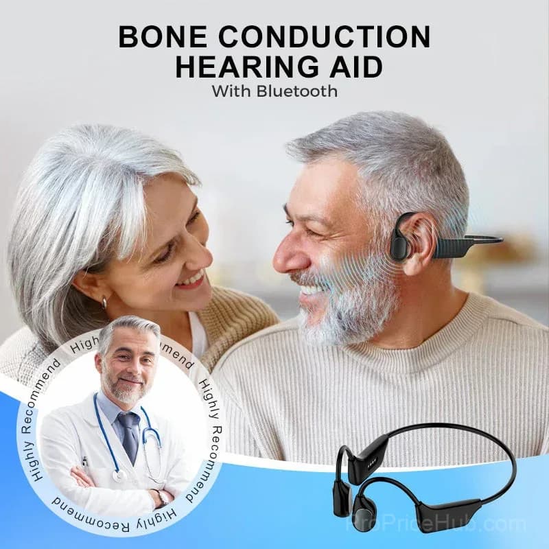 Smart Bone Conduction Hearing Earphones - View 2